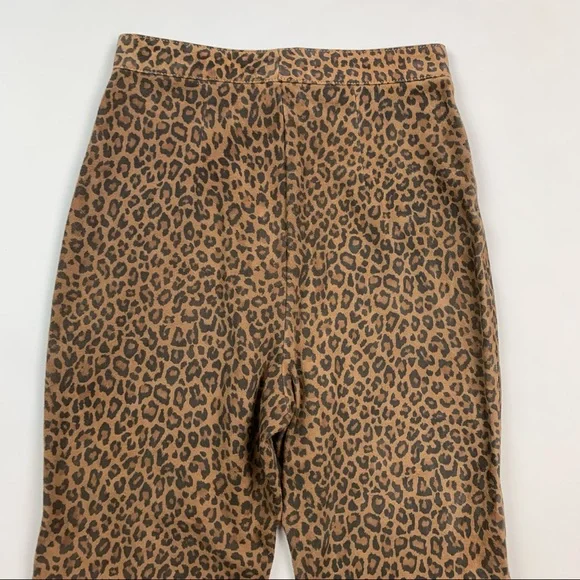 LPA Leopard Leather Pants Small - Picture 10 of 10